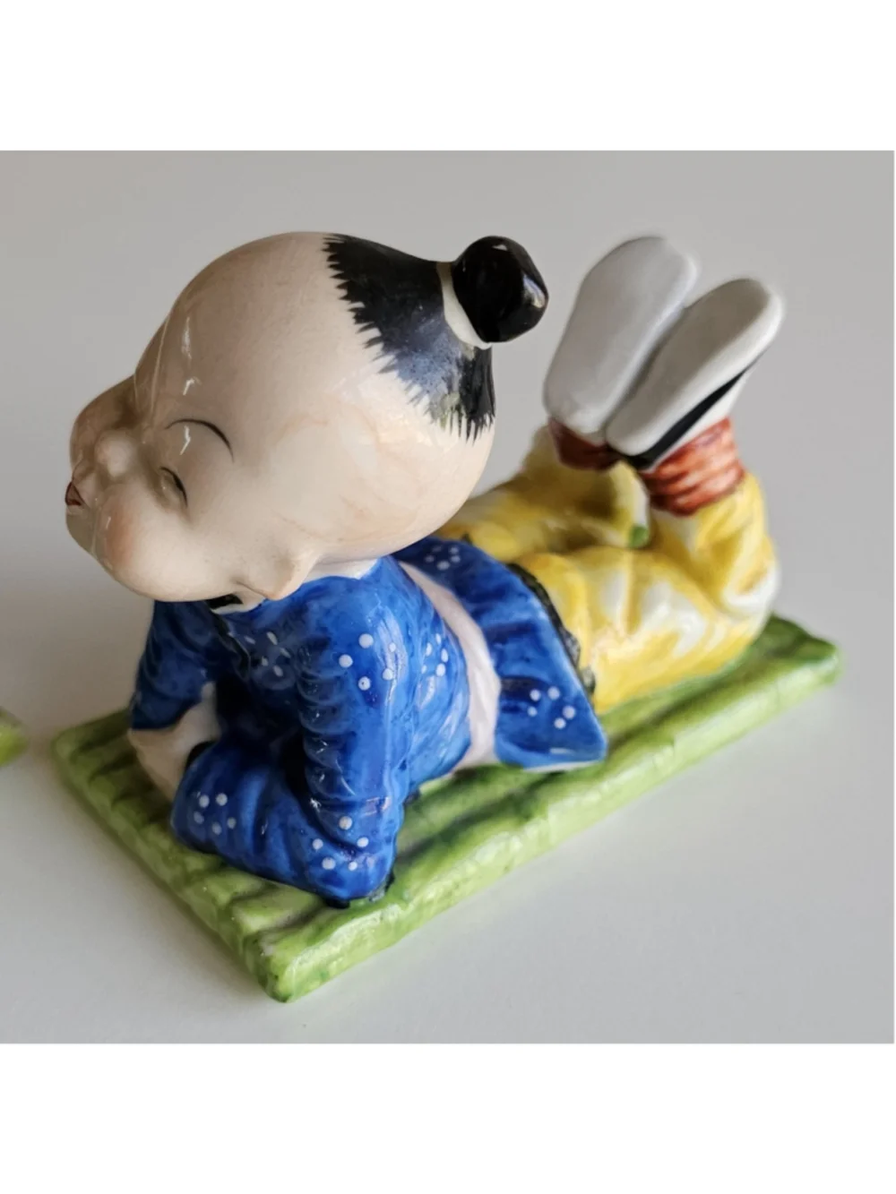 Vintage Rossetti Chicago Occupied Japan Boy & Girl Figurines Set Hand Painted